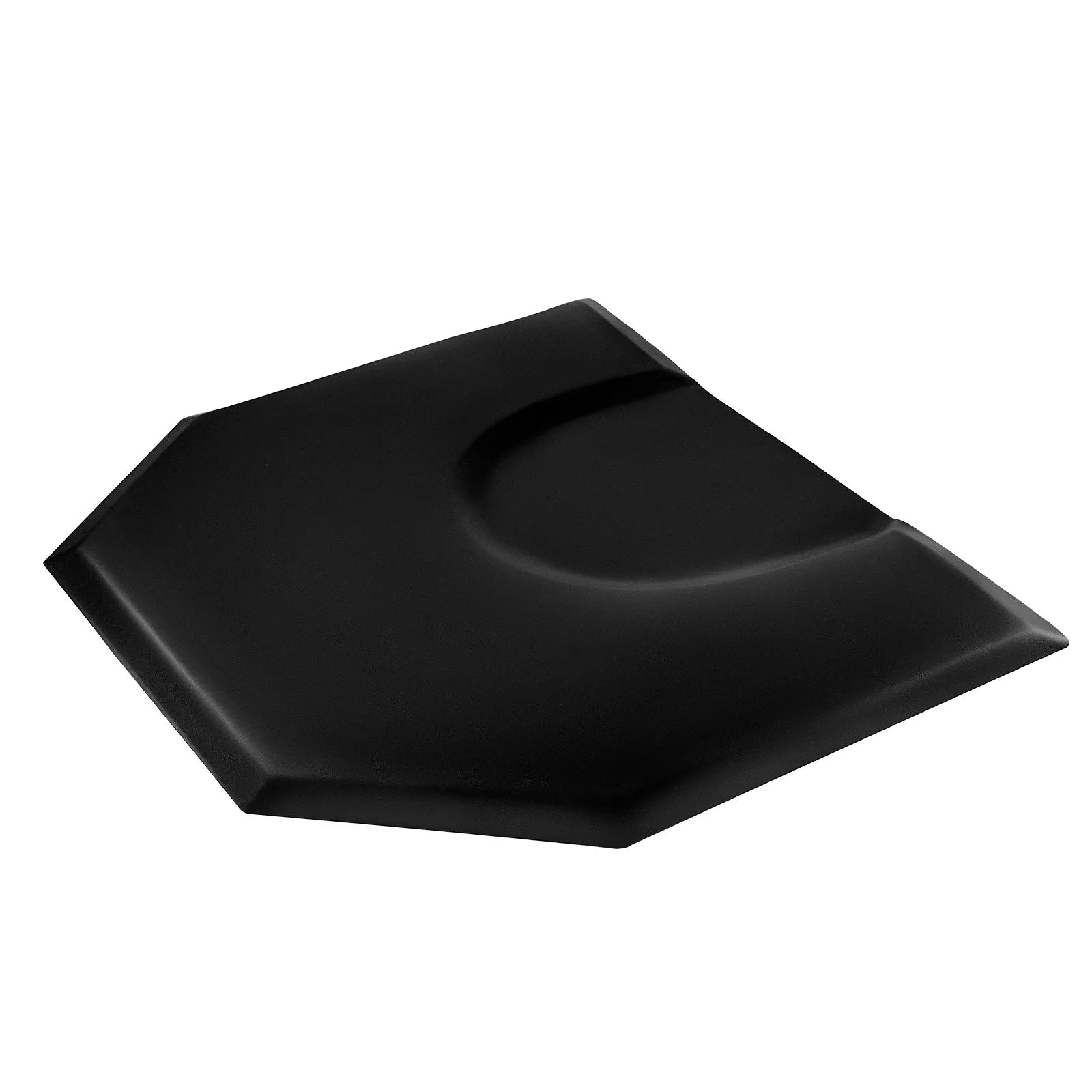 VEVOR Salon Mat for Hair Stylist 4 x 5 FT Hexagon Salon Chair Mat 1-inch Thick