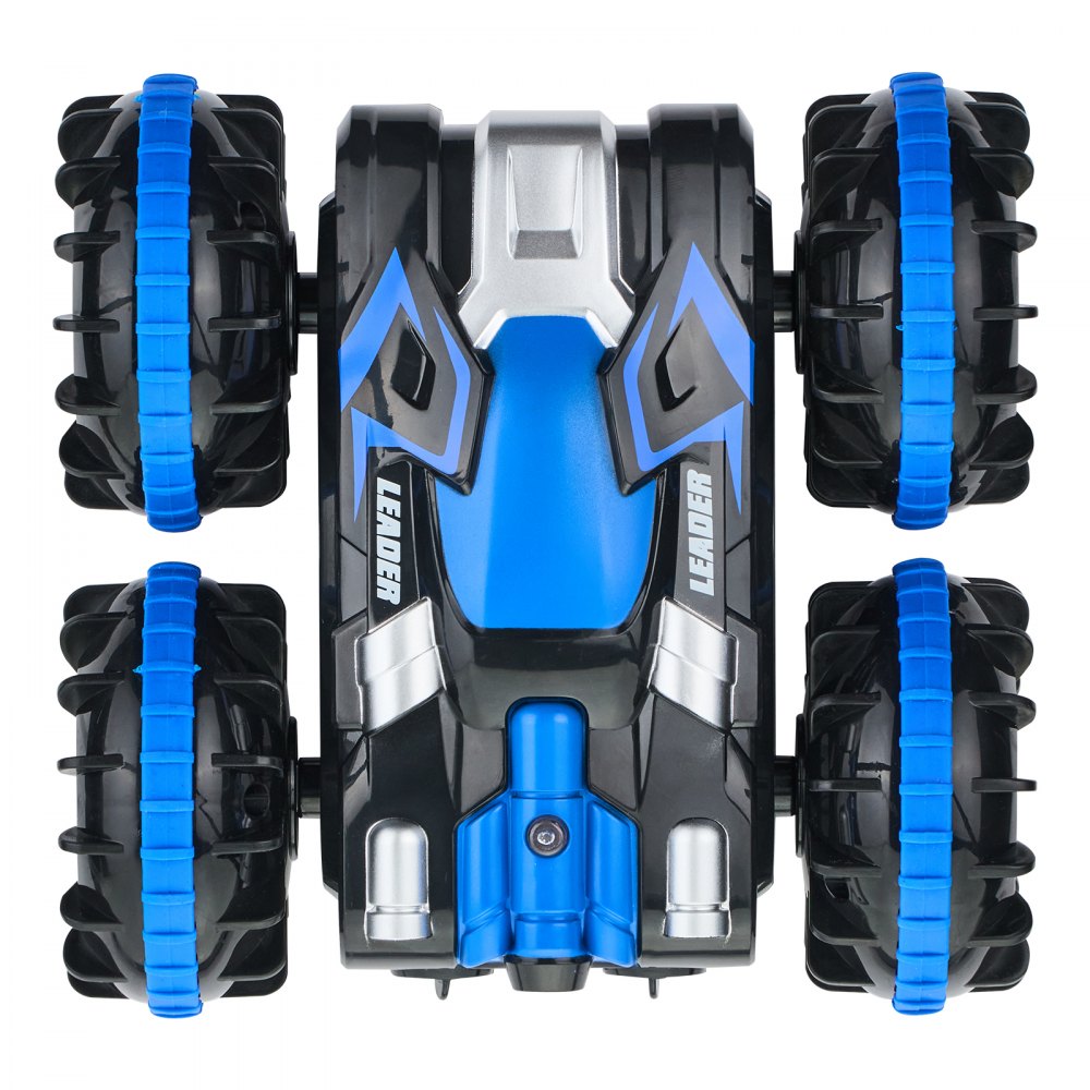 VEVOR Amphibious Remote Control Car Boat 2.4 GHz 4WD RC Boat Kids Adults Blue