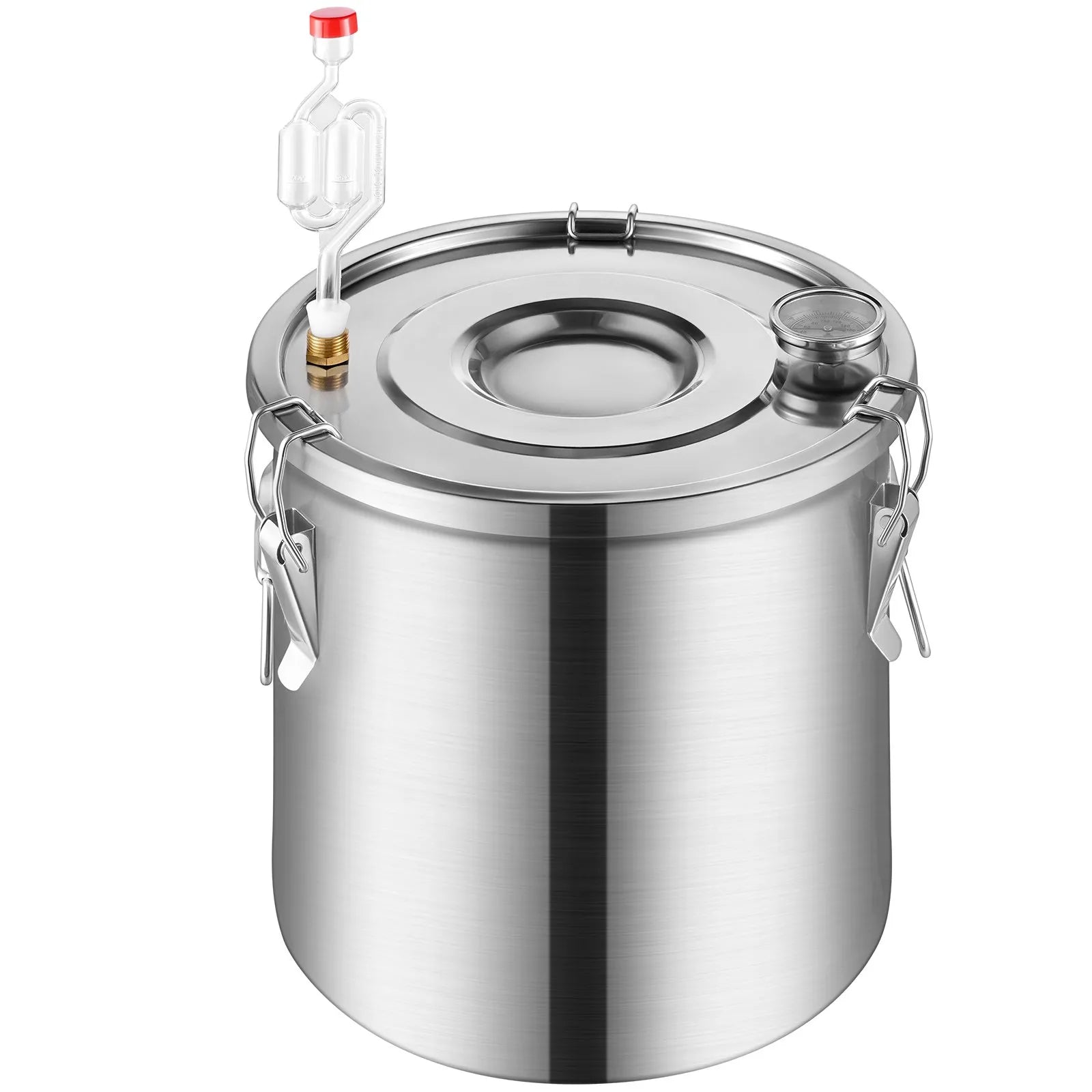VEVOR Moonshine Still Water Alcohol Distiller 5Gal w/Thumper Keg & 8W Water Pump
