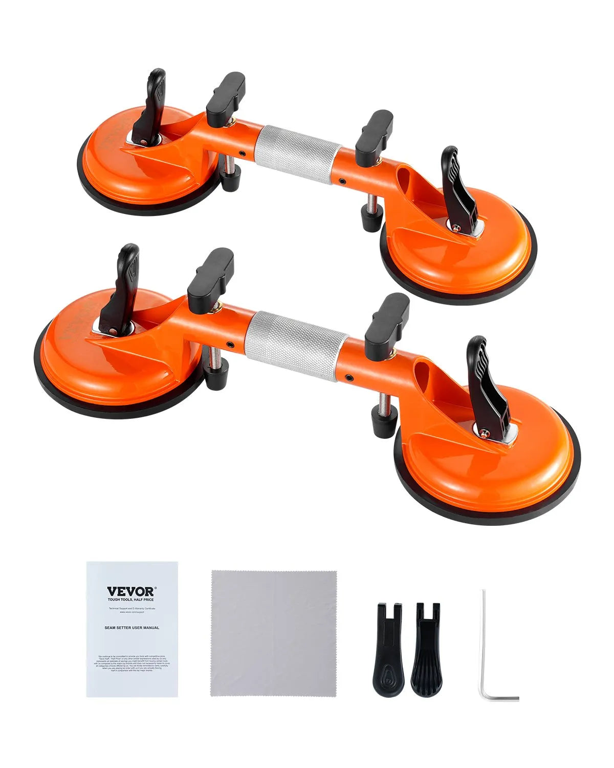 VEVOR Seamless Seam Setter 5" Suction Cup for Countertop Seam Joining & Leveling