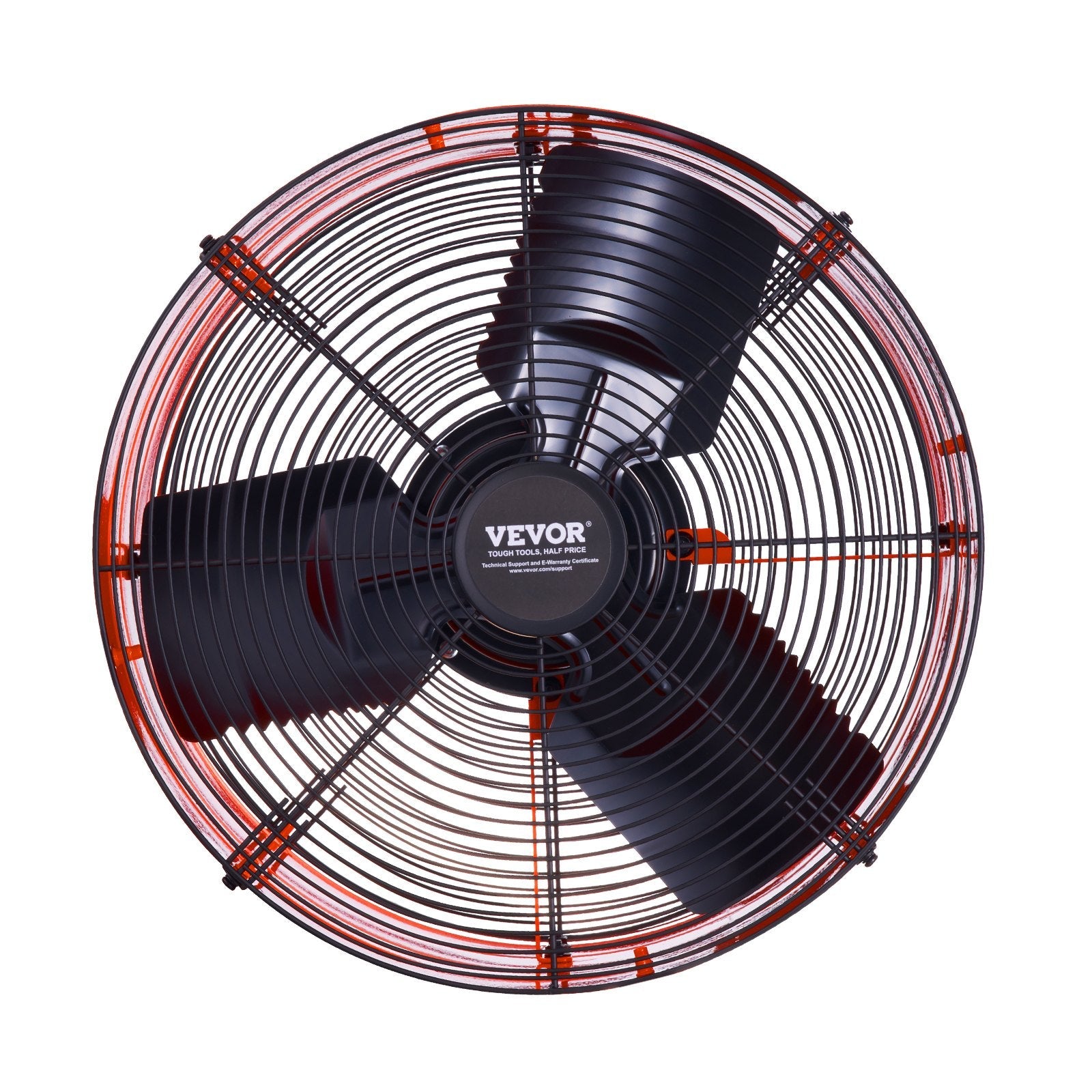VEVOR 16" Gable Mount Fan 2940 CFM Attic Vent Fan with Adjustable Thermostat