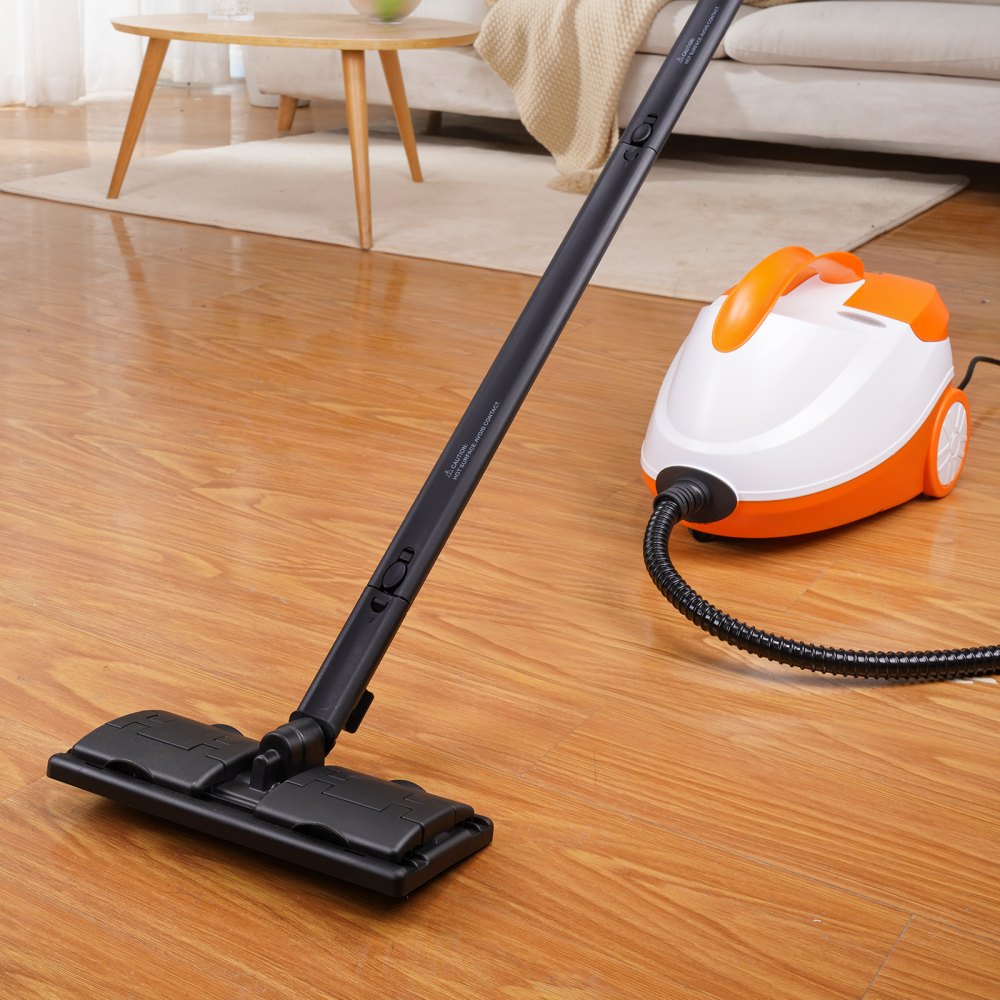 VEVOR Steam Cleaner 20 pcs Accessories 1.5L Tank for Floors Upholstery Cars