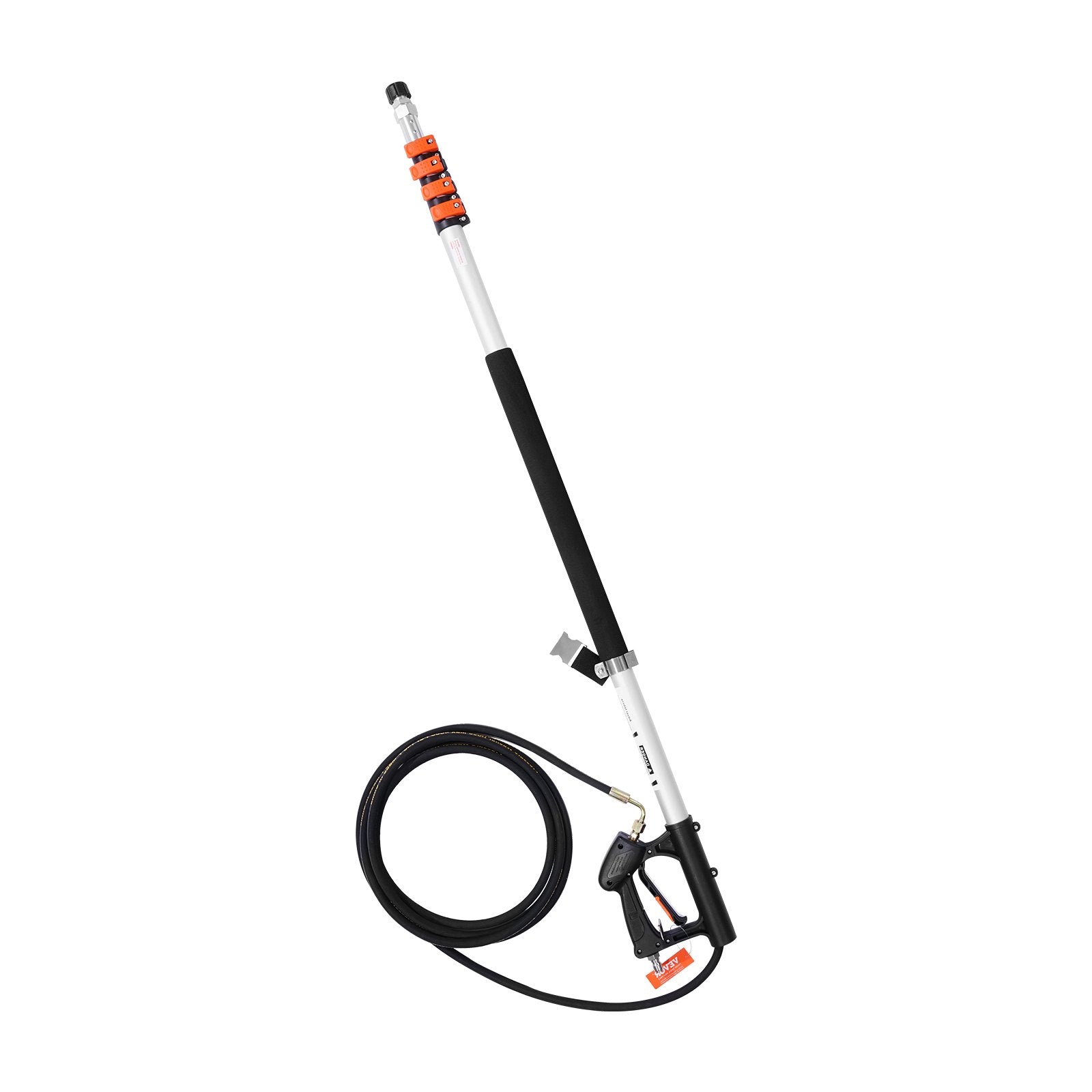 VEVOR Pressure Washer Telescoping Wand 21 ft Brush Head Telescopic Spray Wand