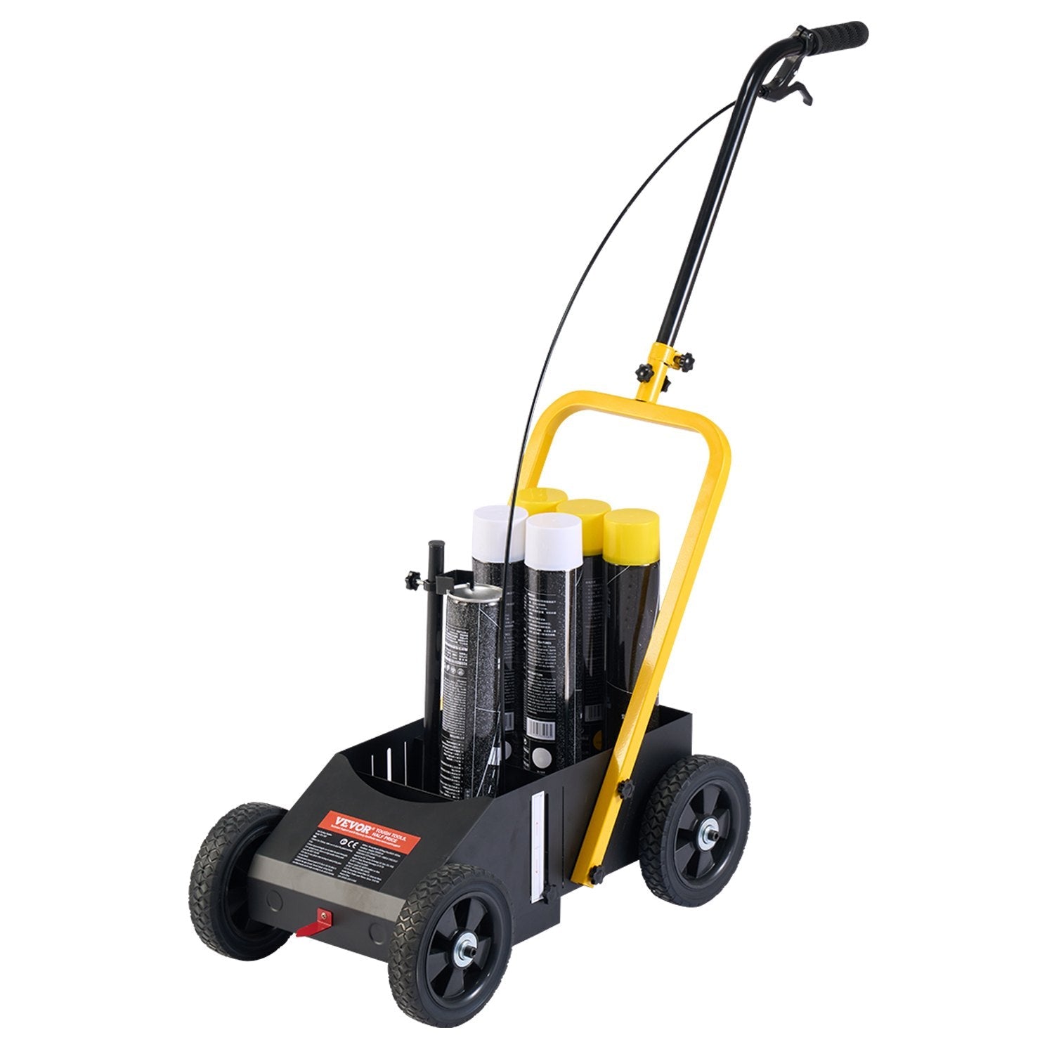 VEVOR Striping Line Marking Machine 24 x 13 x 35.4 in Striping Machine Black