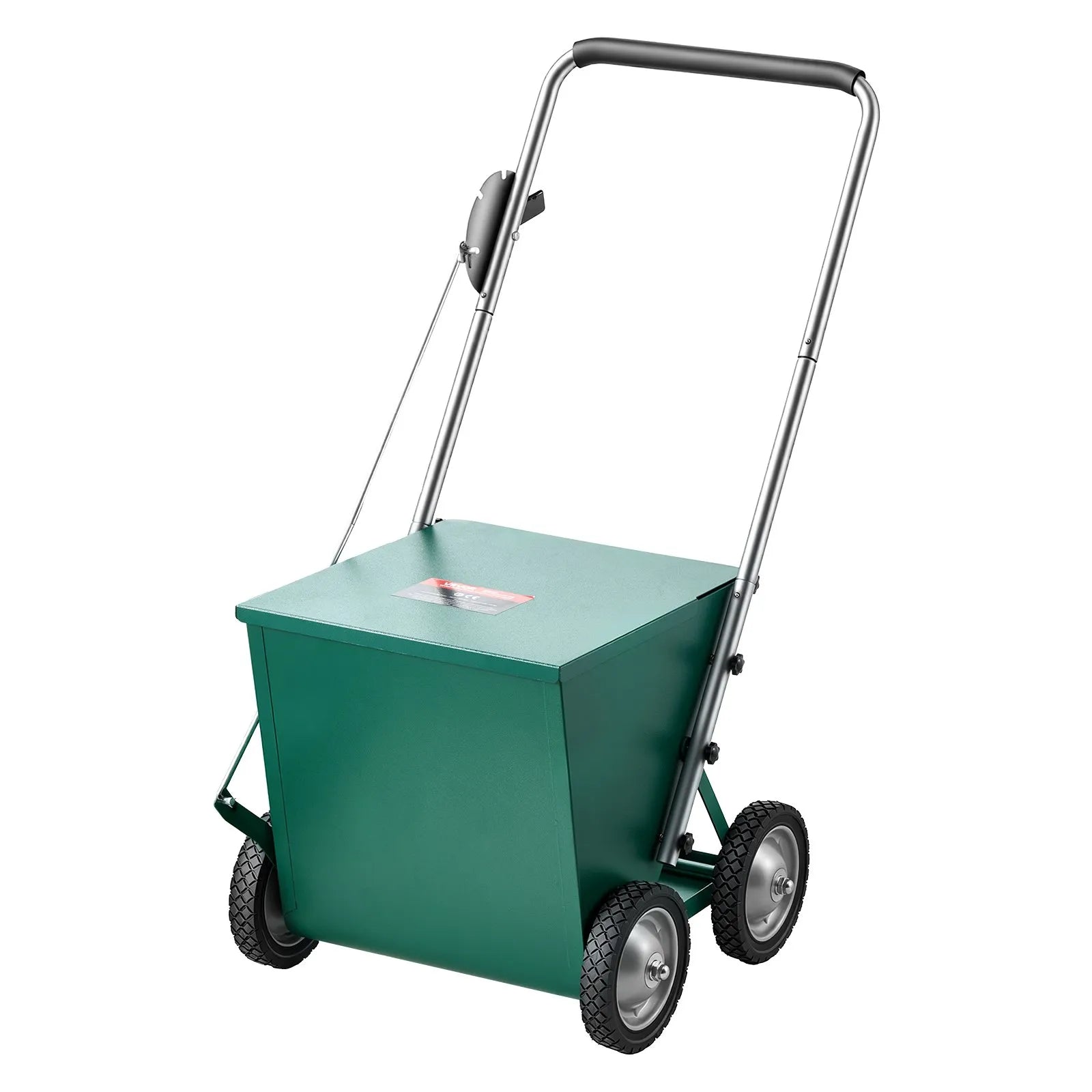 Steel Dry Line Marker with 65 lb Powder Capacity – Adjustable 2–4" Field Chalker with 4 Heavy-Duty Wheels
