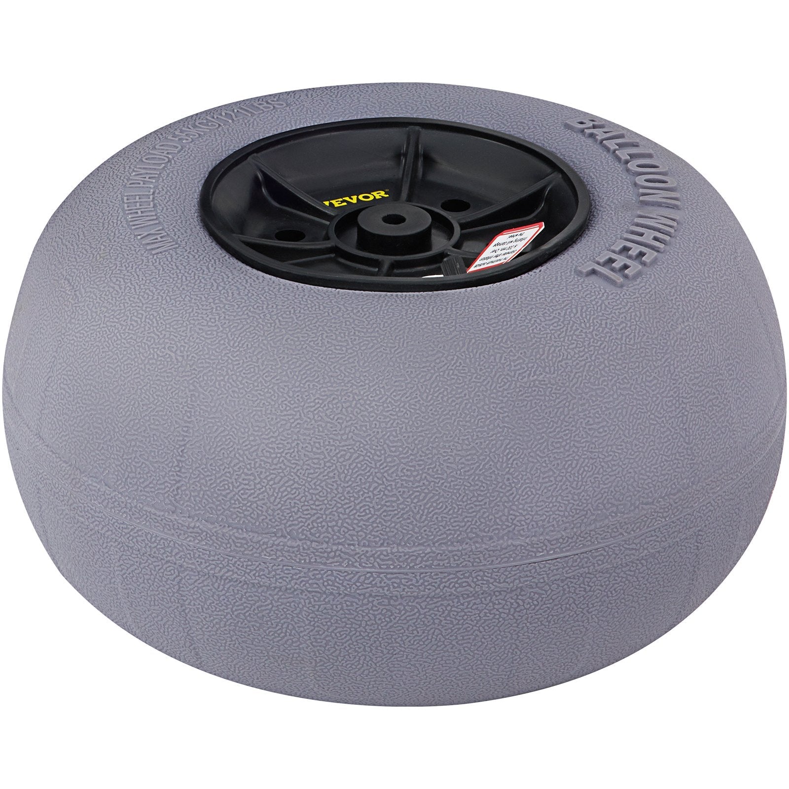 VEVOR Beach Balloon Wheels, 13" Replacement Sand Tires with 32" Stainless Steel Axle, TPU Cart Tires for Kayak Dolly, Canoe Cart and Buggy w/ Free Air Pump, 2-Pack