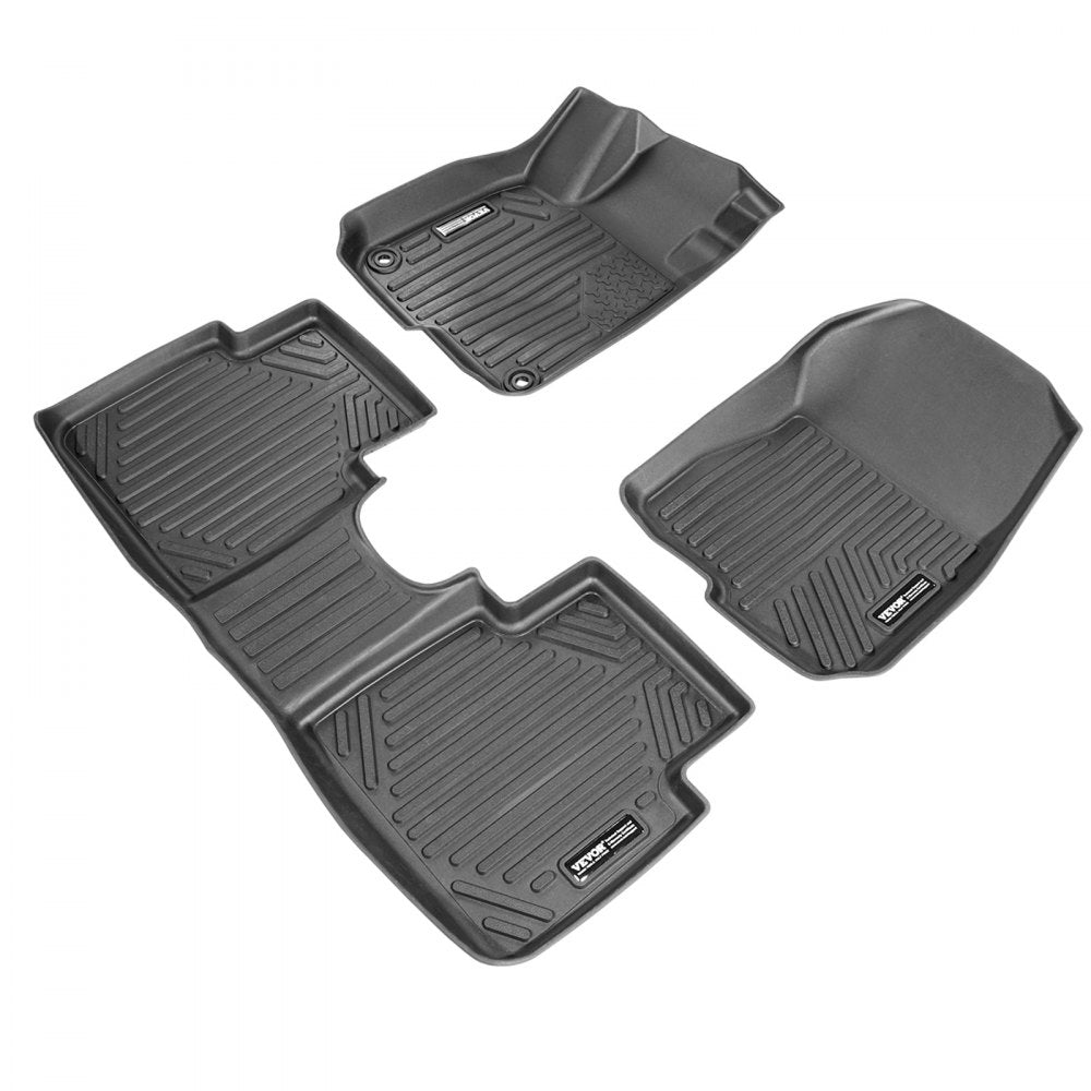 VEVOR Automotive Floor Mats Fits for Honda CR-V (Hybrid Models) 2017-2022 3 pcs
