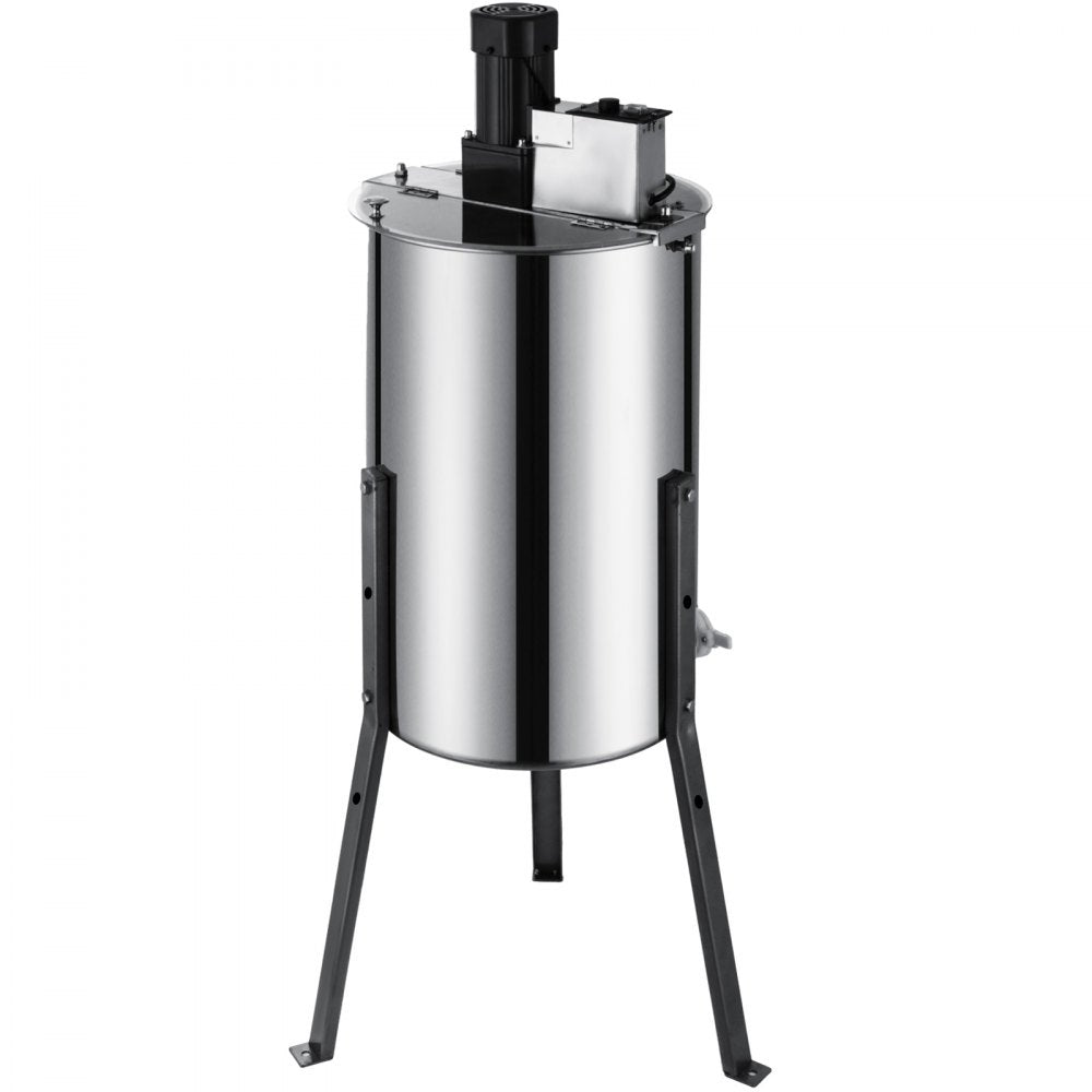 VEVOR Electric Honey Extractor 3 Frame Bee Extractor Stainless Steel Honey Spinner with Stand Beekeeping Equipment