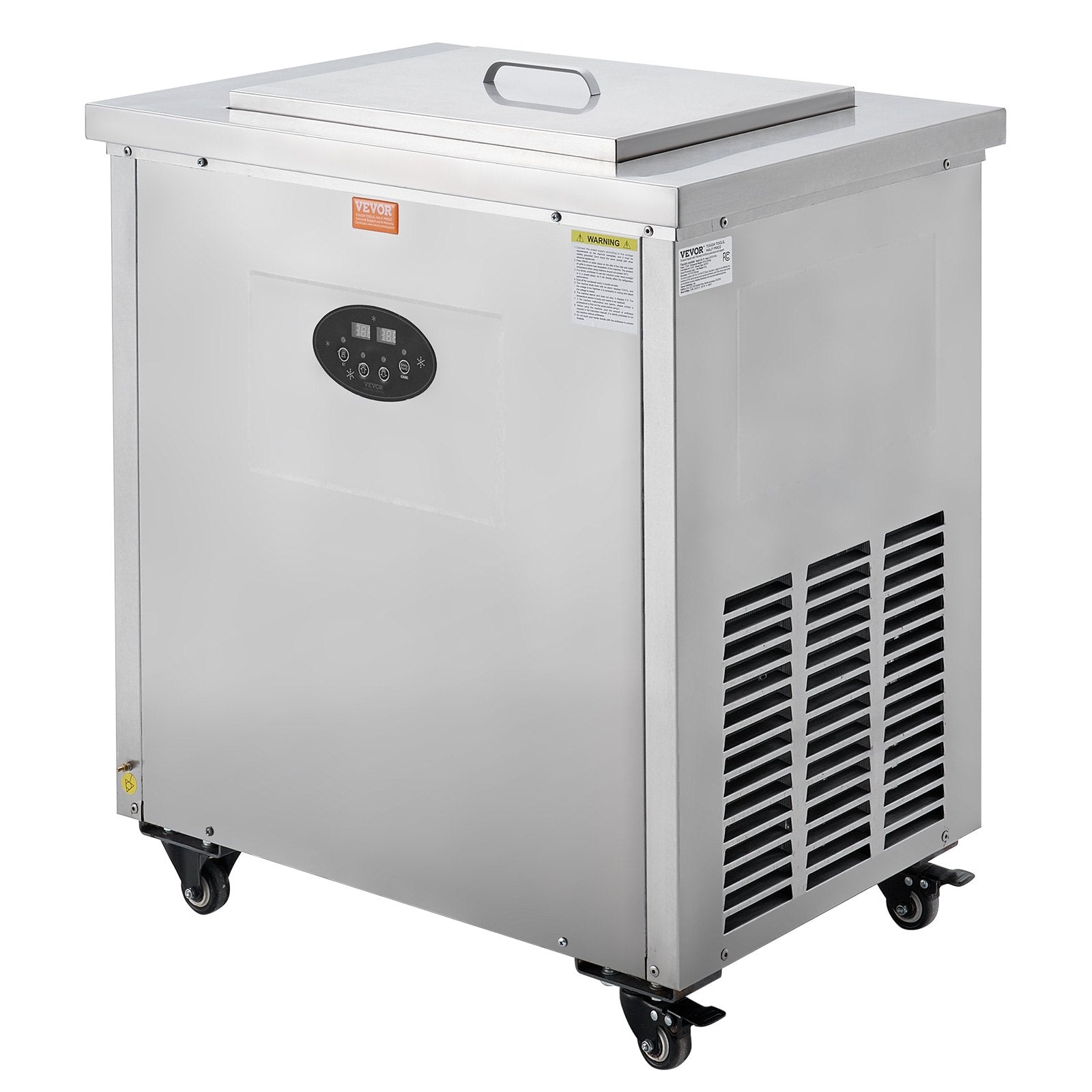 VEVOR Commercial Popsicle Machine, 2 Mould Set - 52 PCS Ice Pops Making Machine, Stainless Steel Commercial Ice Lolly Maker, Ice Sticks Popsicle Machine for Bar, Cafes, Milktea Store (26PCS / Mould Se