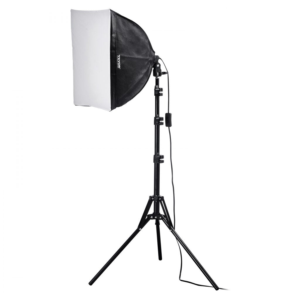 VEVOR Softbox Lighting Kit 16 in x 16 in 3000-6500K Adjustable for Shooting
