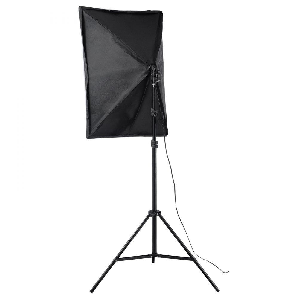 VEVOR Softbox Lighting Kit 20 in x 28 in 45W 3000-6500K LED Bulbs for Shooting