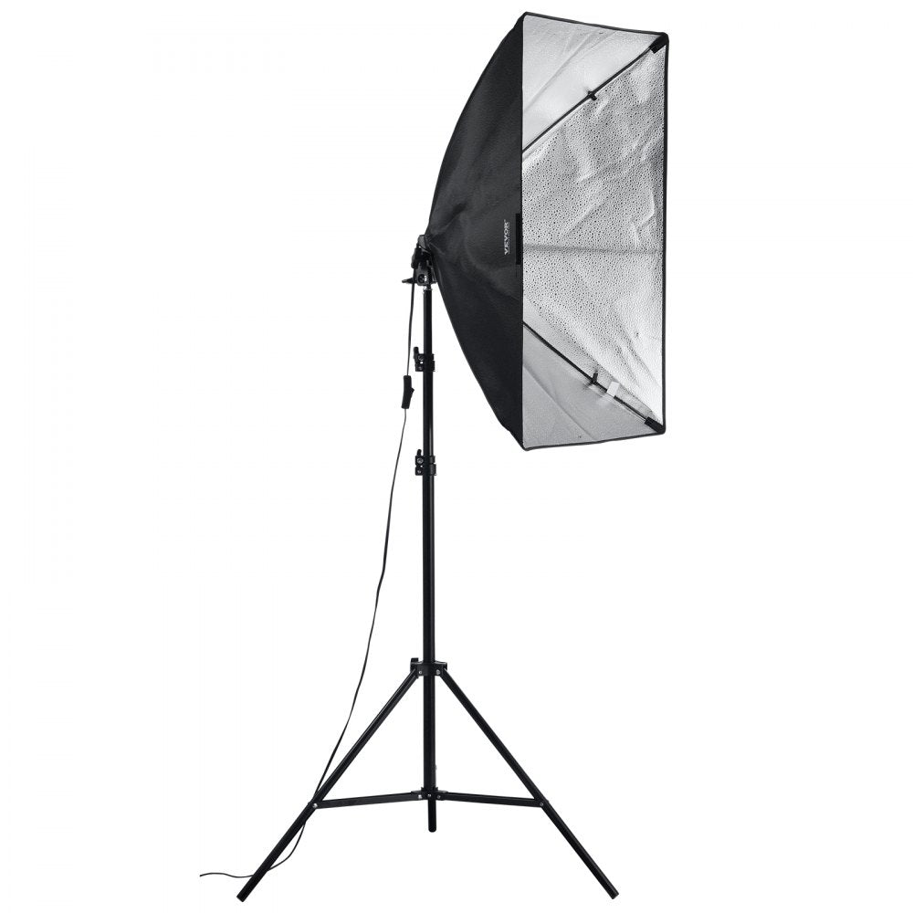 VEVOR Softbox Lighting Kit 20 in x 28 in 45W 3000-6500K LED Bulbs for Shooting