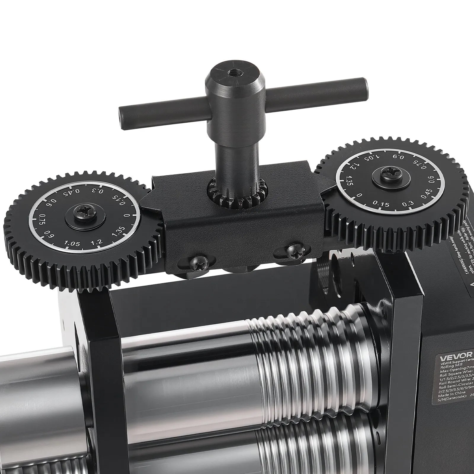 4-in-1 Manual Jewelry Rolling Mill – Flat, Round, Square & Half-Round Metal Roller