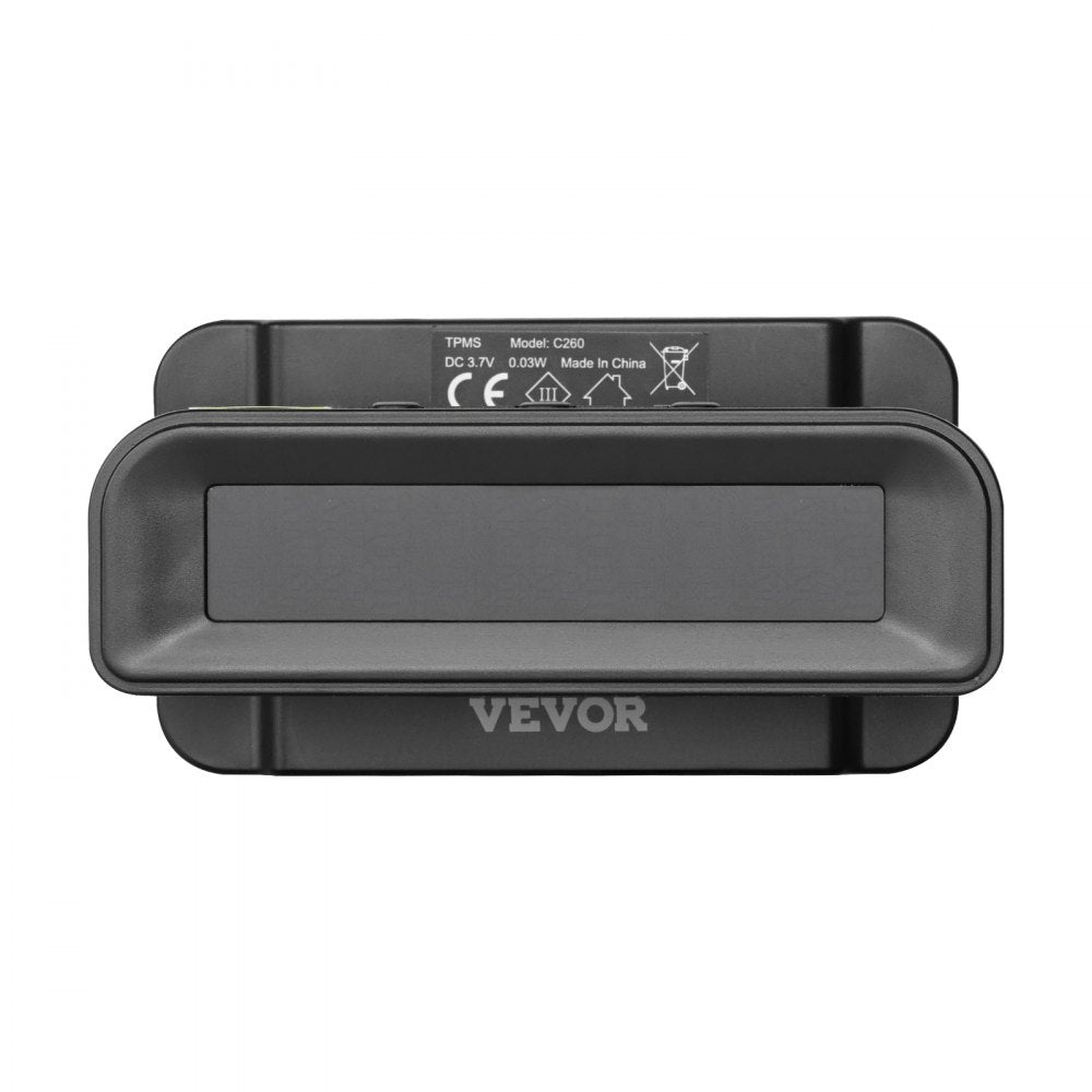 VEVOR RV Tire Pressure Monitoring System Real Time Solar Trailer TPMS 4 Sensors