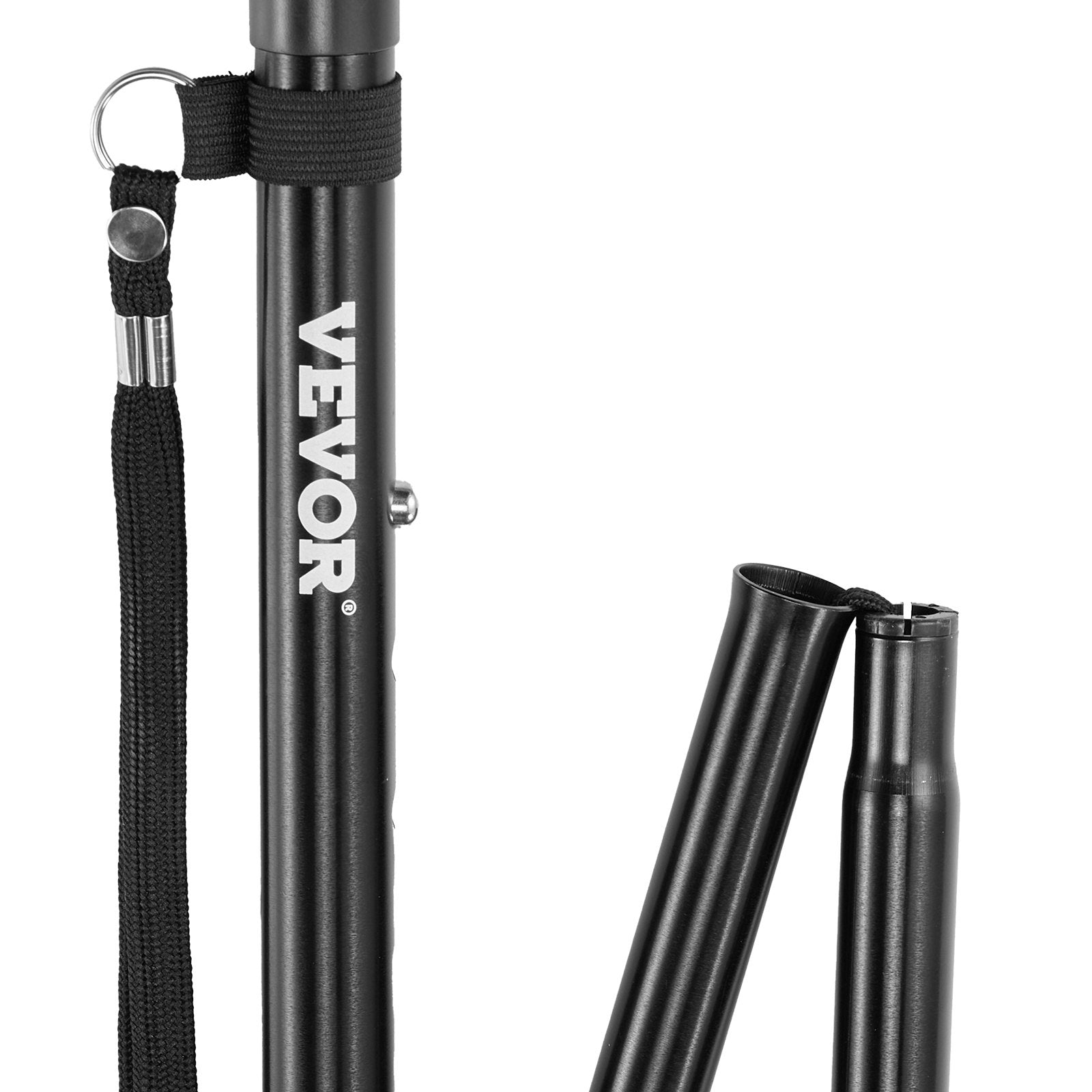 VEVOR Walking Cane for Man Woman Folding Walking Stick 8-Level Adjustable Height