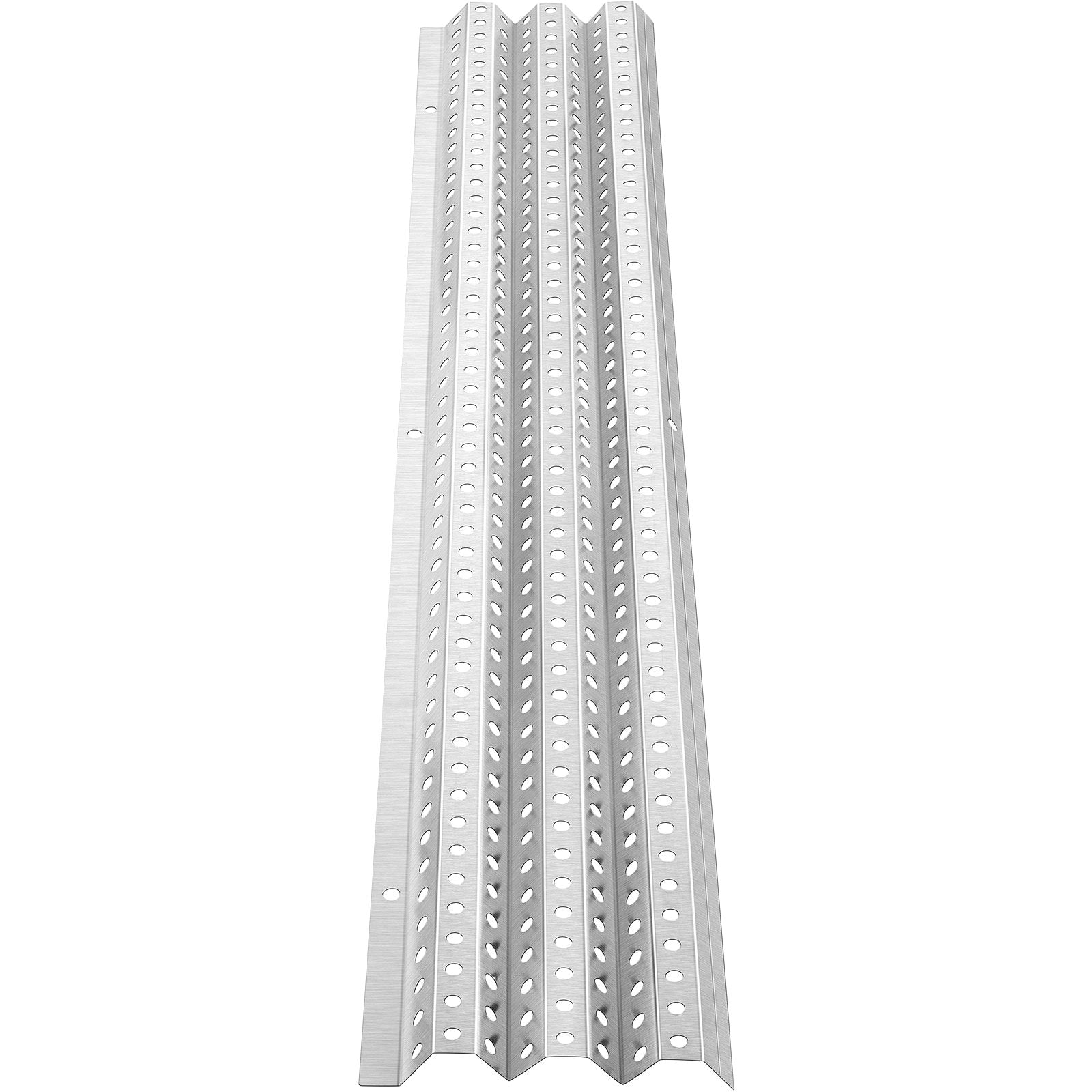 VEVOR Gutter Guards, 5" x 3' Each Gutter Covers System, 69 Packs 207 FT Leaf Gutter Guards, Mill Finish Aluminum Guards for Gutter, DIY Length Cut Gutter Covers for Roofs of Wood, Mental, Shingle
