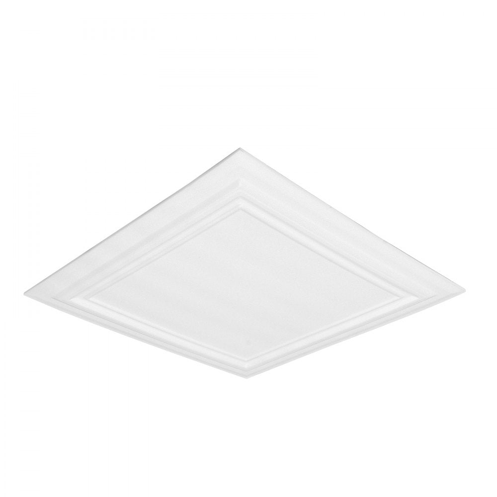 VEVOR Ceiling Tiles 16-Pack 20 x 20 in Polystyrene Easy Installation Glue-up