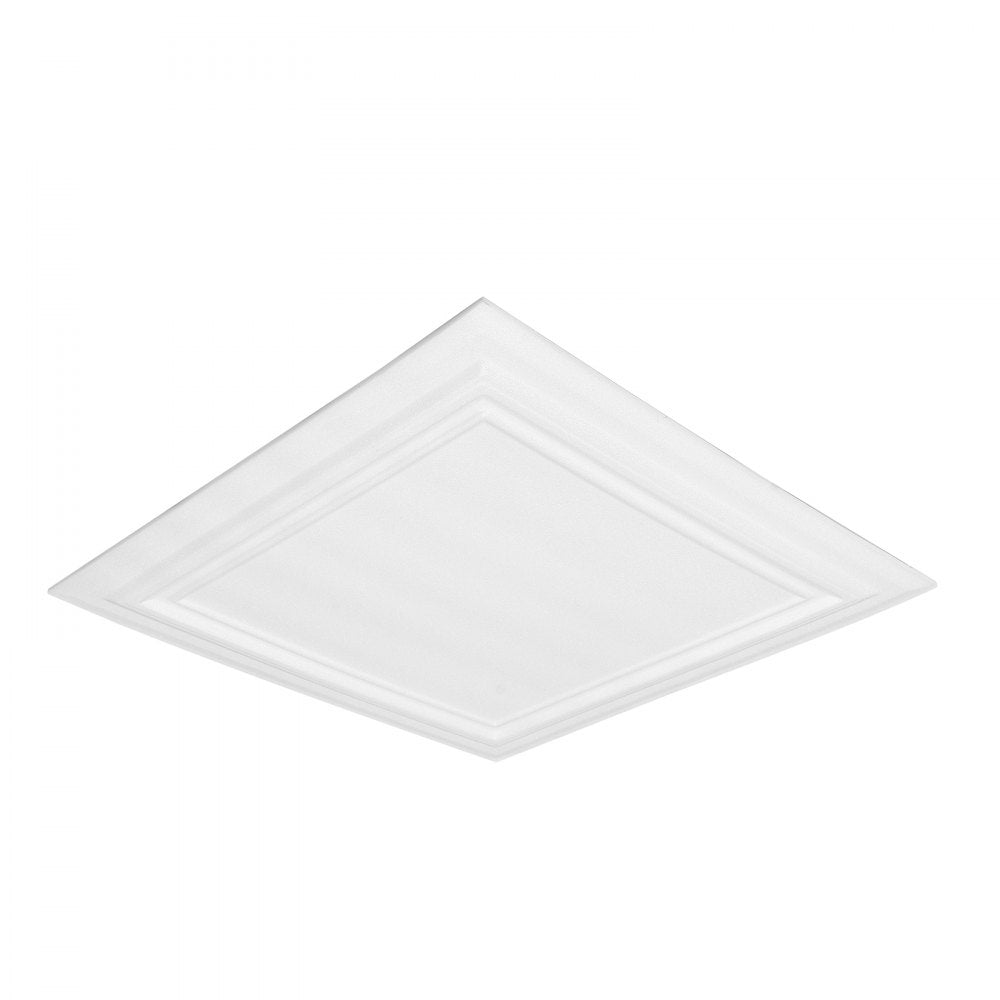 VEVOR Ceiling Tiles 48-Pack 20 x 20 in Polystyrene Easy Installation Glue-up