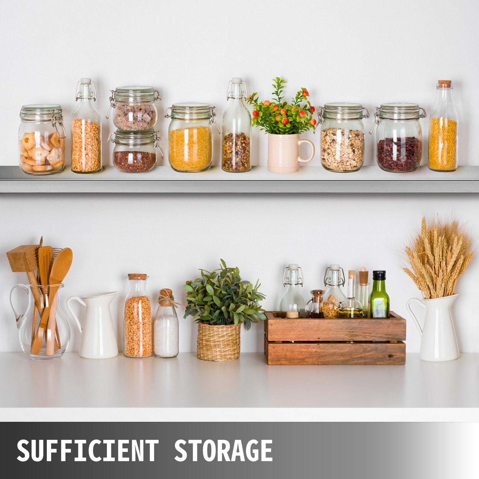 VEVOR 70.9x11.4x1.8 Inch Concession Window Shelf Stainless Steel Drop Down Folding Serving Food Wall Shelf Stand Serving for Concession Trailer Serving Window