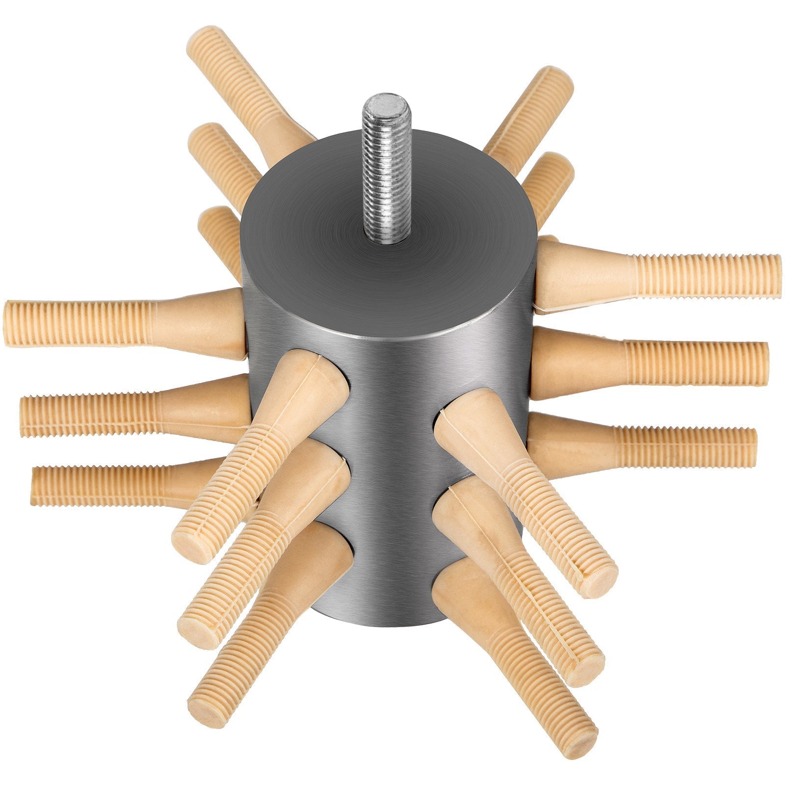 VEVOR Chicken Plucker Drill Attachment, Stainless Steel Drill Chicken Plucker, 18 Fingers Chicken Feather Plucker Machine, 0.4 Inches Shank Poultry Defeathering Machine For Small Chicken Quail Pigeon