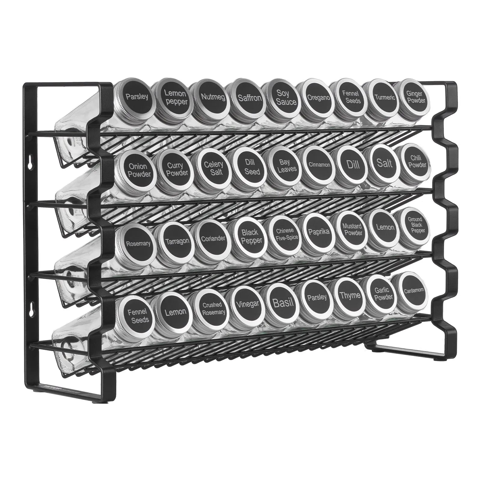 VEVOR Spice Rack Organizer for Cabinet Kitchen Seasoning Organizer 18x11 in