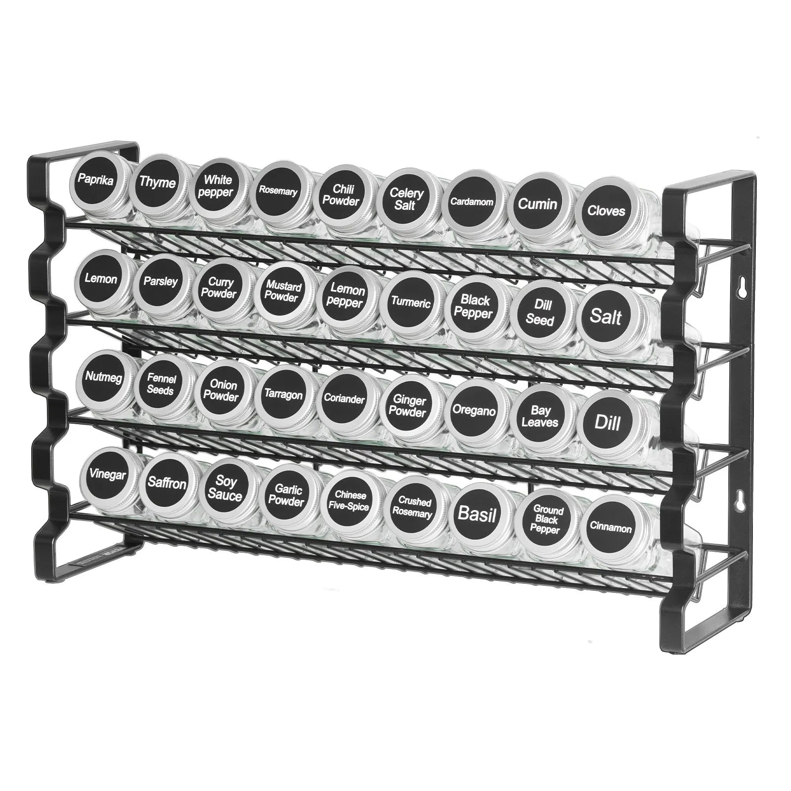 VEVOR Spice Rack Organizer for Cabinet Kitchen Seasoning Organizer 18x11 in