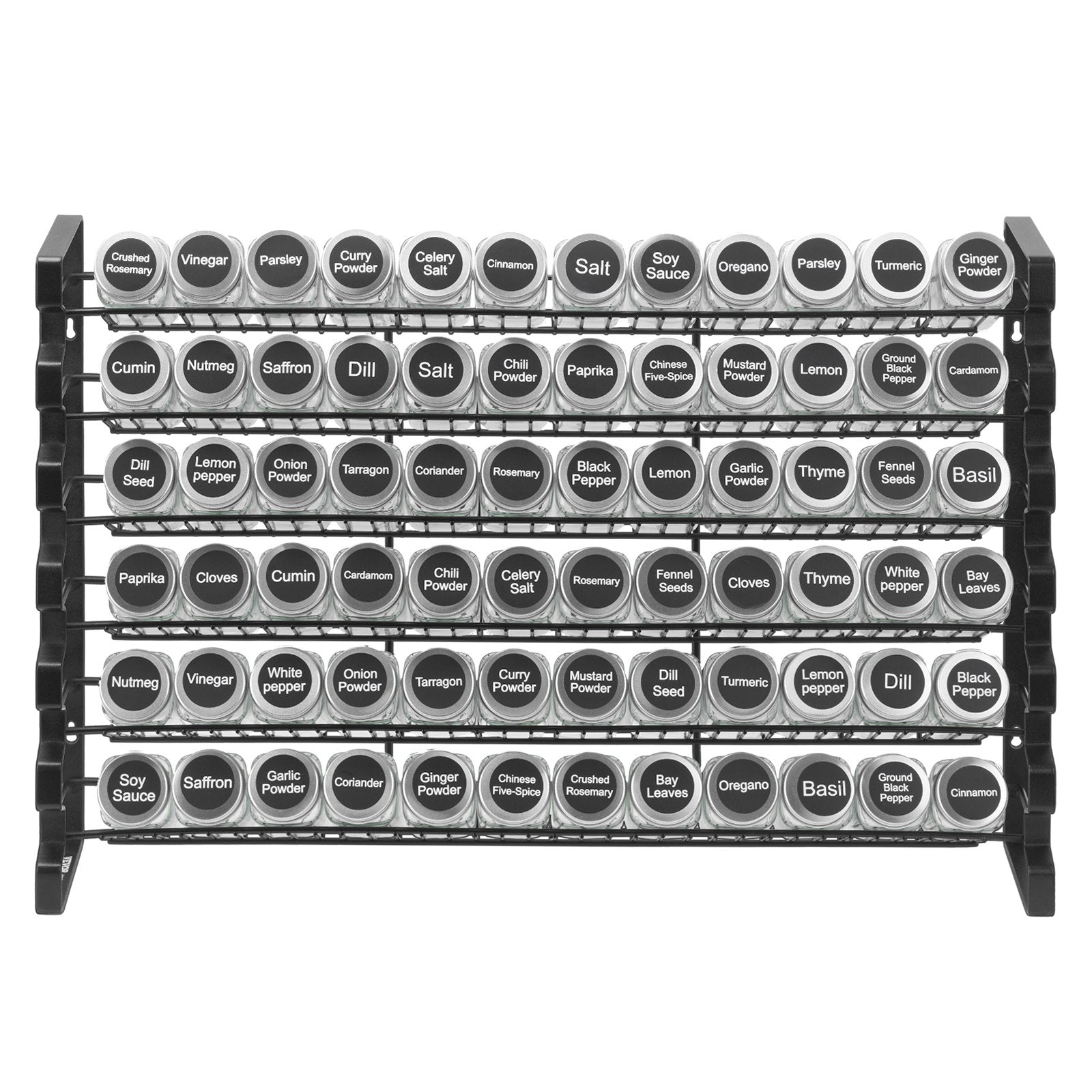 VEVOR Spice Rack Organizer for Cabinet Kitchen Seasoning Organizer 23x16 in