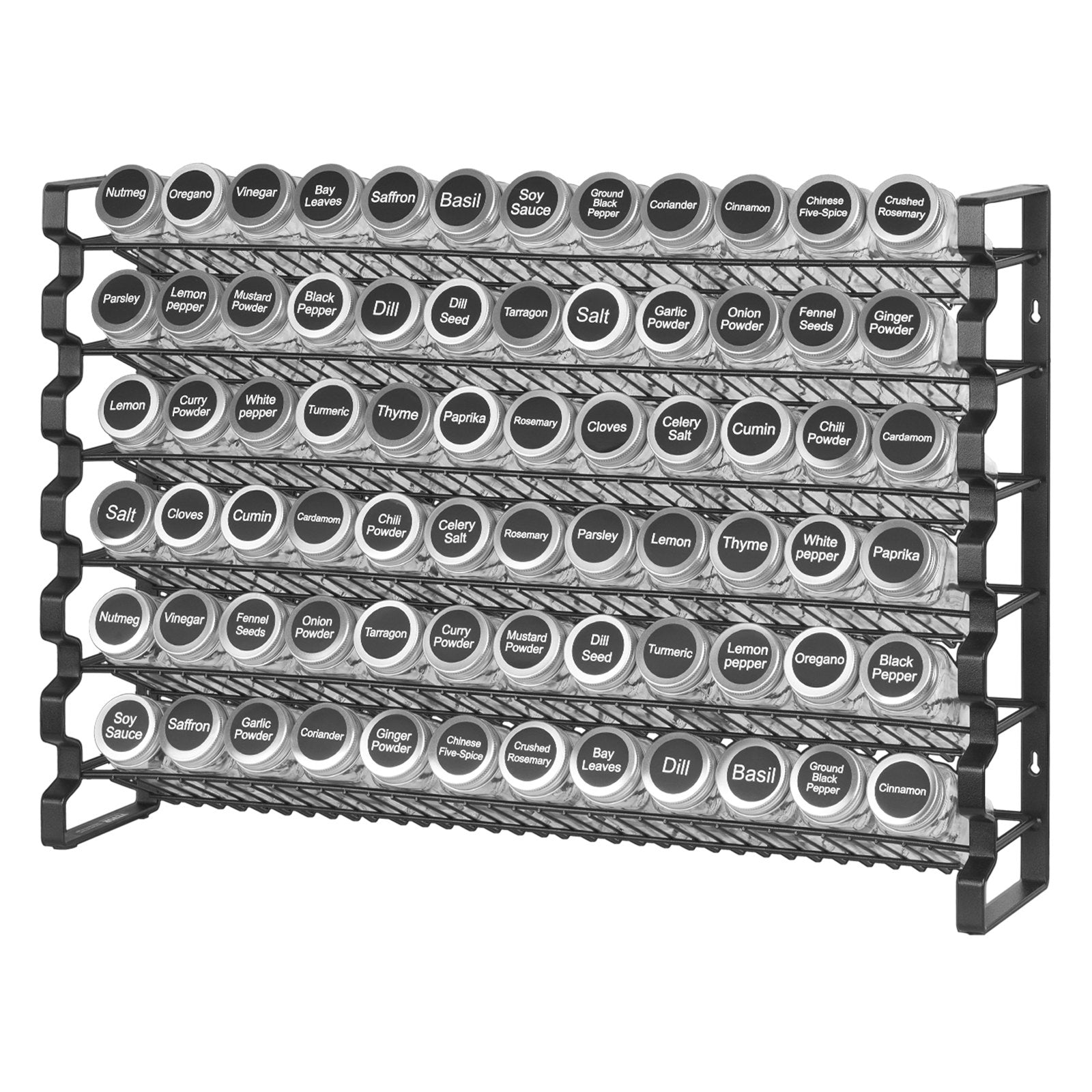 VEVOR Spice Rack Organizer for Cabinet Kitchen Seasoning Organizer 23x16 in