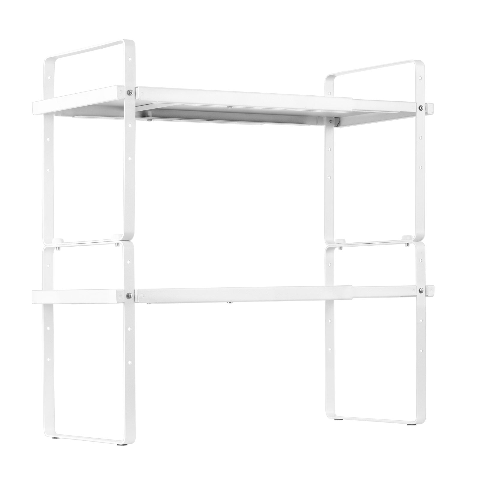VEVOR 2 Tier Cabinet Organizer Shelf Counter Shelves Steel Storage Spice Rack