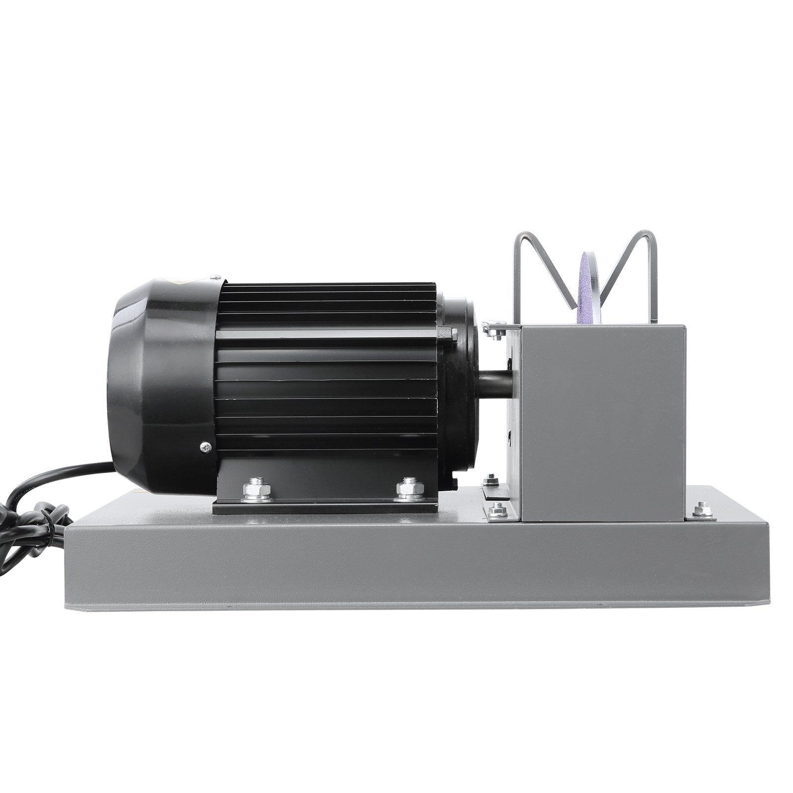 VEVOR Lawn Mower Blade Sharpener, 2/3HP 500W Lawnmower Blade Grinder with 7-inch Ceramic Grinding Wheel, Powerful Bench Mower Sharpening Machine for High/Low Lift Blades, Gator Blades, Flat Blades