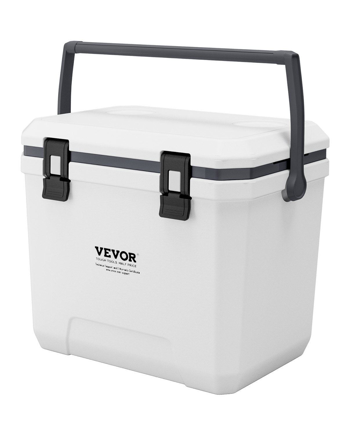 VEVOR Portable Cooler 38 QT Insulated Cooler 54 Can Capacity with Cup Holder