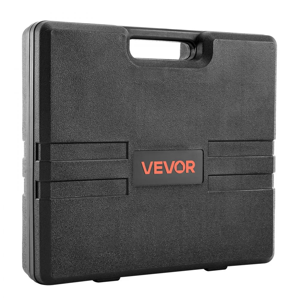VEVOR 149-Piece Socket Set, 1/4", 3/8" & 1/2" Drive SAE & Metric Ratchet Tool Kit with Storage Case