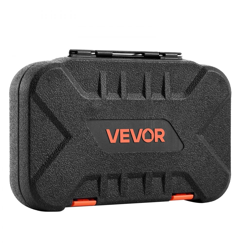 VEVOR 70-Piece Socket Set, 1/4" Drive SAE & Metric Ratchet Tool Kit with Bits & Accessories