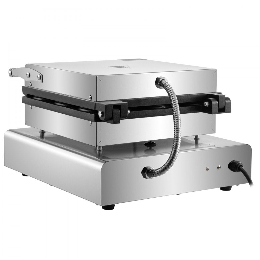 VEVOR Electric Donut Maker, 9 Holes Commercial Donut Machine, 2000W Electric Doughnut Machine, Double-Sided Heating Commercial Donut Maker, for Home & Commercial Use with Non-stick Teflon Coating