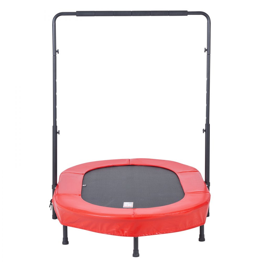 VEVOR 56" Trampoline for Kids Foldable Mini Toddler Trampoline Indoor Outdoor