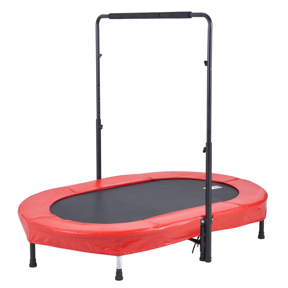 VEVOR 56" Trampoline for Kids Foldable Mini Toddler Trampoline Indoor Outdoor