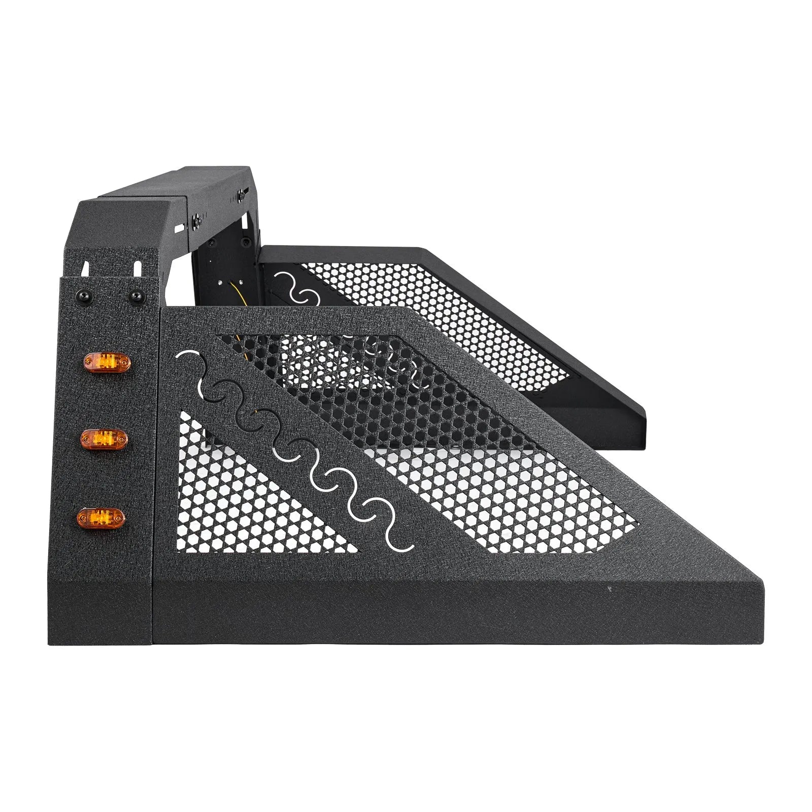 VEVOR Truck Bed Roll Bar Universal Chase Rack with Light for Full-Size Pickup