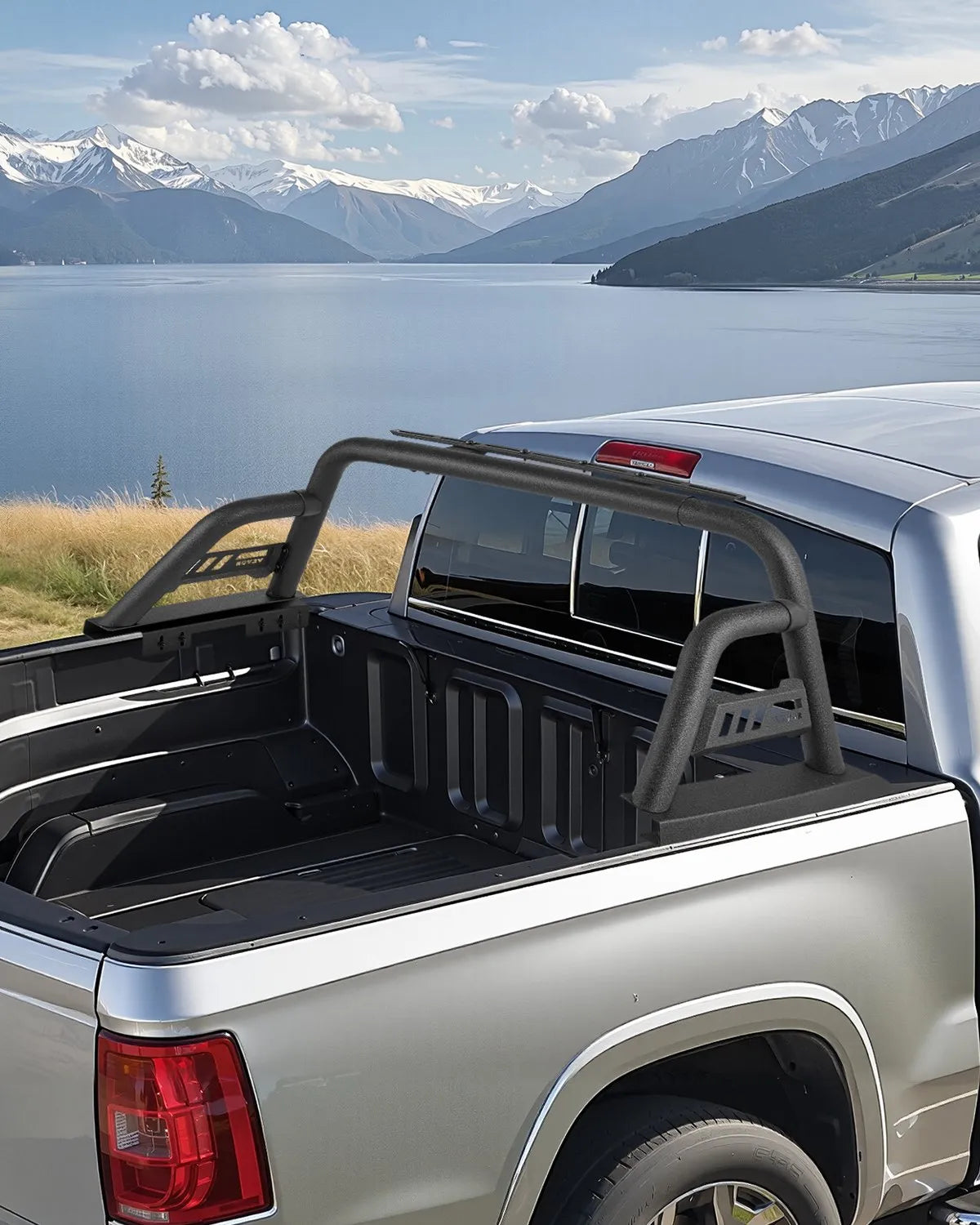 VEVOR Truck Bed Roll Bar Universal Chase Rack for Full-Size Pickup Carbon Steel