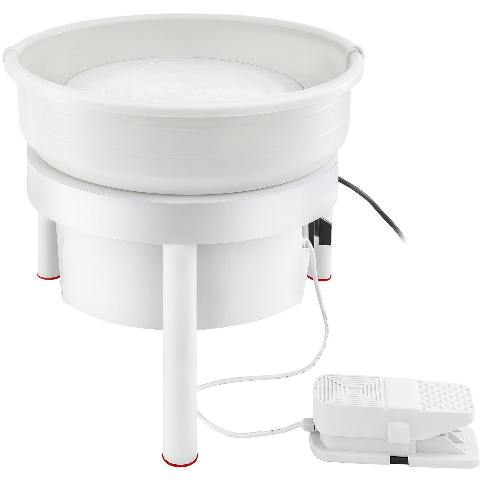 VEVOR Pottery Wheel 36cm Pottery Forming Machine with Foot Pedal Pottery Wheel for Adults 450W Electric Pottery Wheel for DIY Clay Art Craft