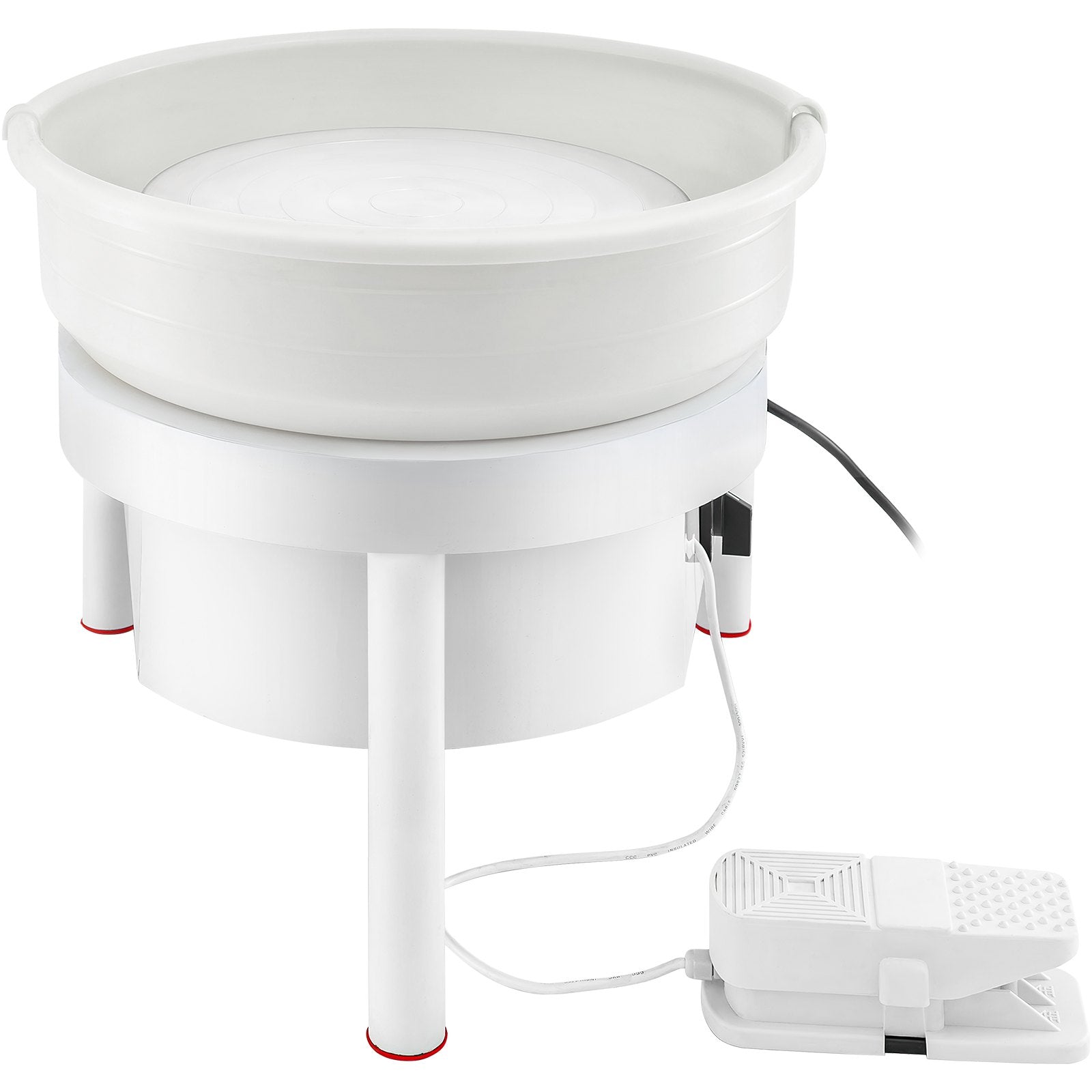 VEVOR Pottery Wheel 36cm Pottery Forming Machine with Foot Pedal Pottery Wheel for Adults 450W Electric Pottery Wheel for DIY Clay Art Craft