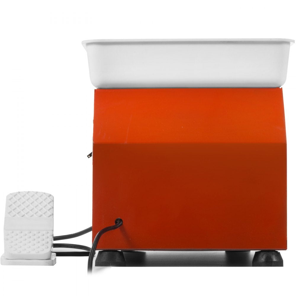 VEVOR Pottery Wheel 25cm Pottery Forming Machine with Sculpting Set Adjustable Feet Ceramic Pottery Wheel 280W Art Craft DIY Clay Tool for Ceramic Work Ceramics Clay