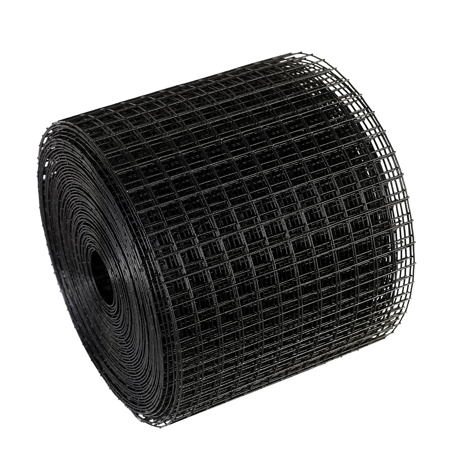 VEVOR 6 inch x 50ft Solar Panel Bird Guard, Critter Guard Roll Kit with 50pcs Stainless Steel Fasteners, Solar Panel Guard with Rust-proof PVC Coating, 1/2 inch Wire Roll Mesh