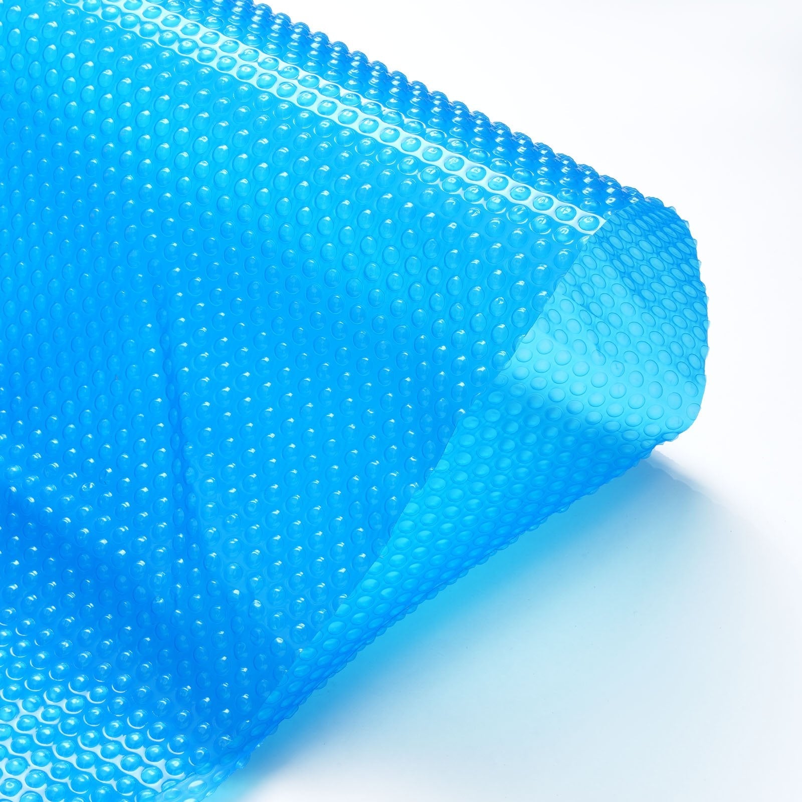 VEVOR Solar Pool Cover, ?10 ft Round Solar Blanket for Pools, Inground Above Ground Swimming Pool Solar Cover, 15 mil Solar Covers Blue