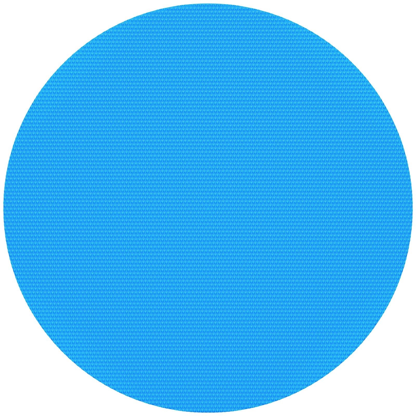 VEVOR Solar Pool Cover, ?10 ft Round Solar Blanket for Pools, Inground Above Ground Swimming Pool Solar Cover, 15 mil Solar Covers Blue