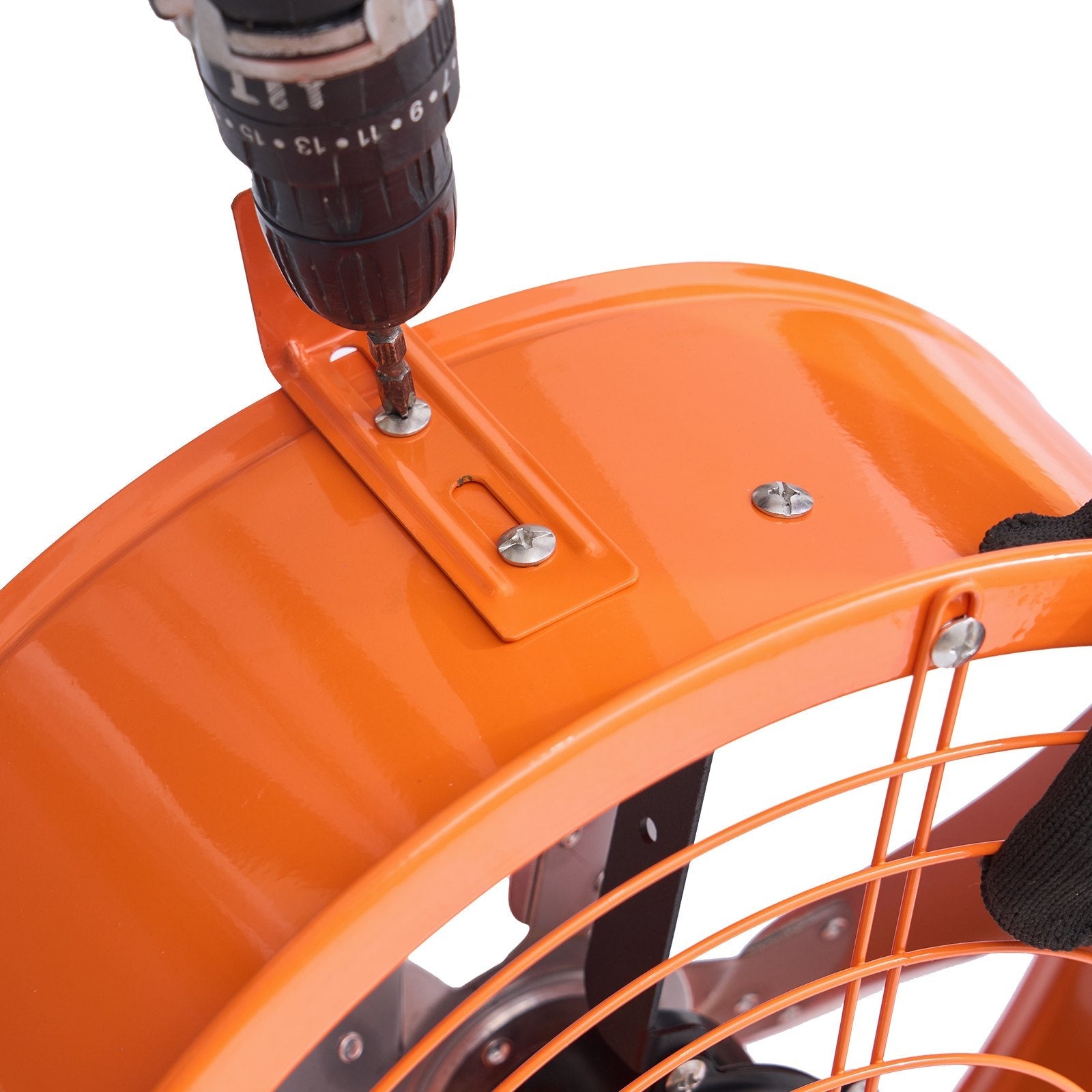 VEVOR 14" Gable Mount Fan 1300 CFM Attic Vent Fan with Adjustable Thermostat