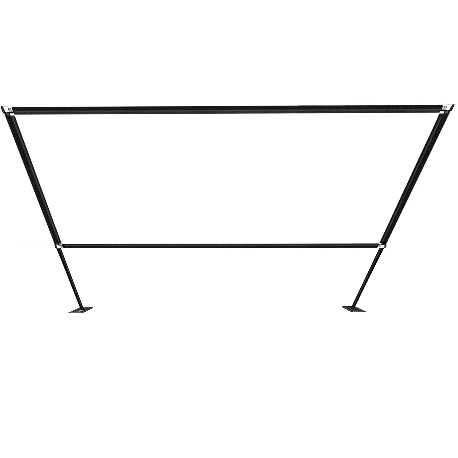 VEVOR Outdoor Movie Screen w/ Stand Portable Projector Screen 90" 16:9 HD 4K