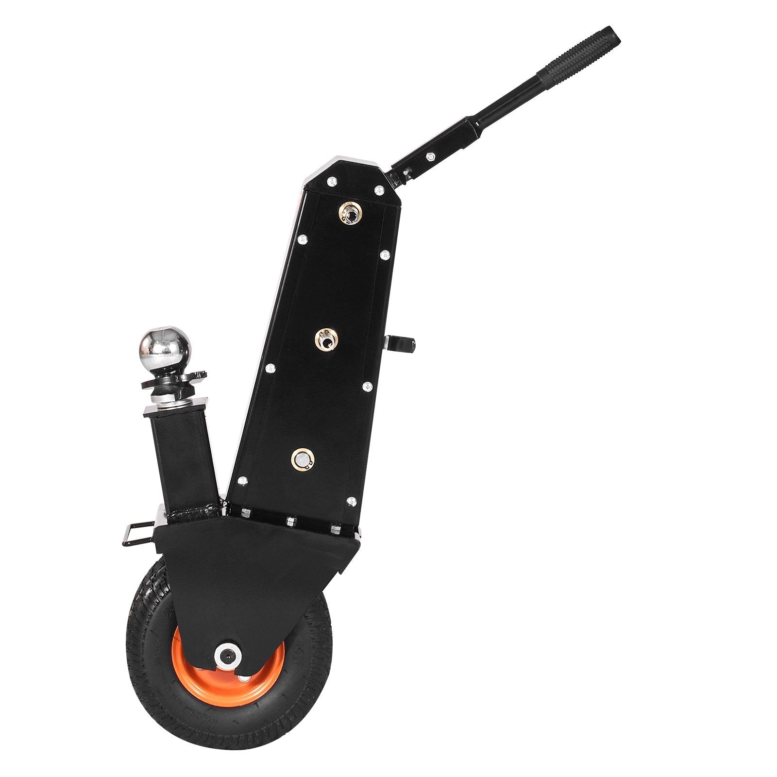 300lbs Adjustable Trailer Dolly 16.5 and 22 in Height 1-7/8 and 2 in Balls