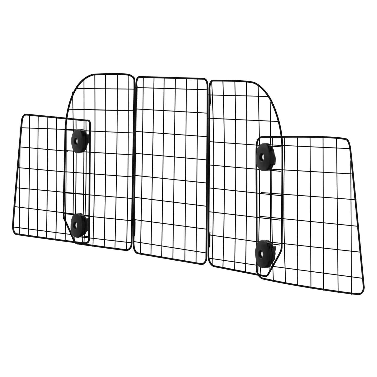VEVOR Dog Car Barrier 38.5"-61.6" Adjustable Pet Divider Gate for Cargo Area