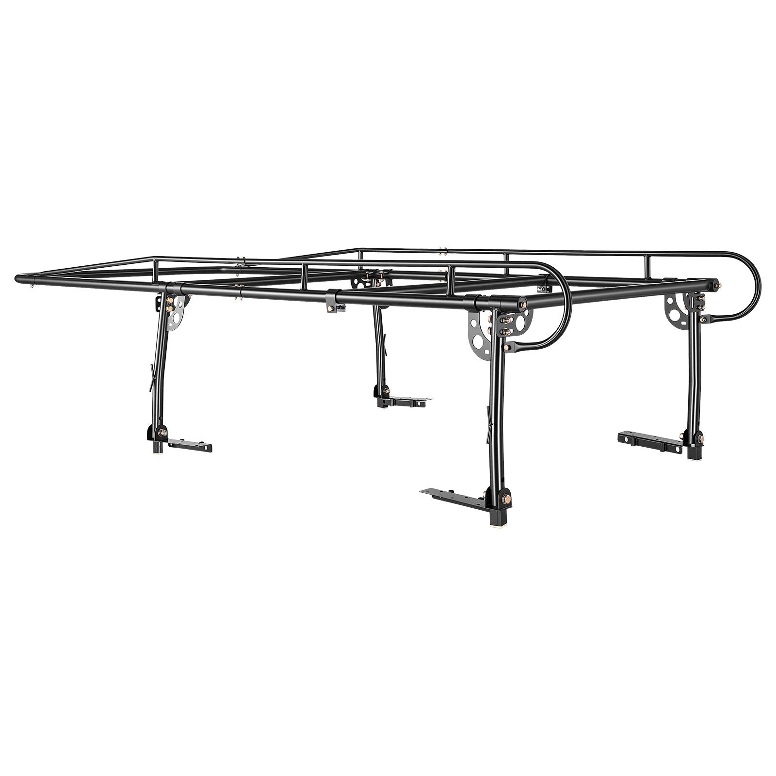 Universal Truck Ladder Rack – 800 lb Heavy-Duty Adjustable Over-Cab Bed Rack for Ladders, Lumber & Kayaks