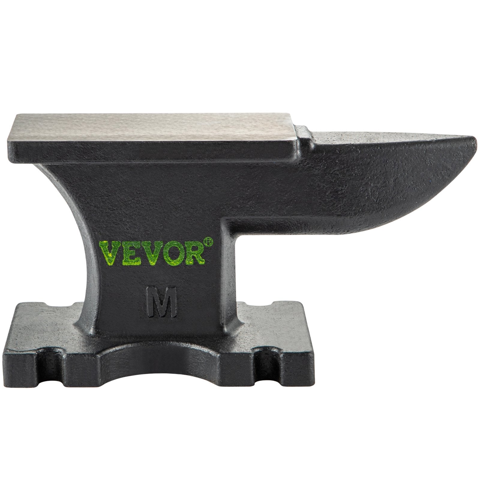 VEVOR Cast Iron Anvil, 25 Lbs(11kg) Single Horn Anvil with 6.8 x 3.5 inch Countertop and Stable Base, High Hardness Rugged Round Horn Anvil Blacksmith, for Bending, Shaping